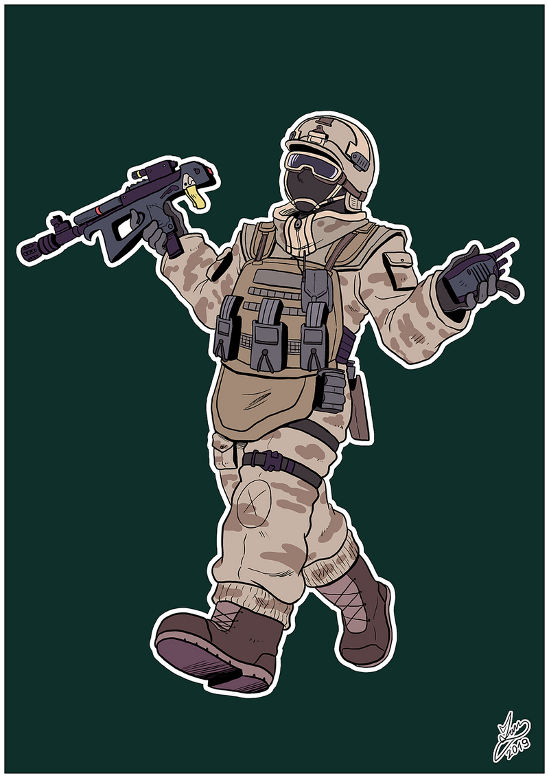 Csf Commandos Deviantart Soldier Commission by IanDimas on DeviantArt