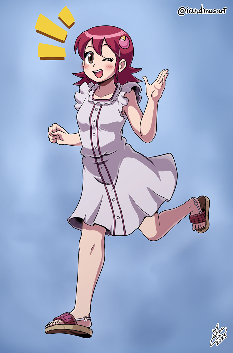 Meiru Meiru Running by IanDimas on DeviantArt