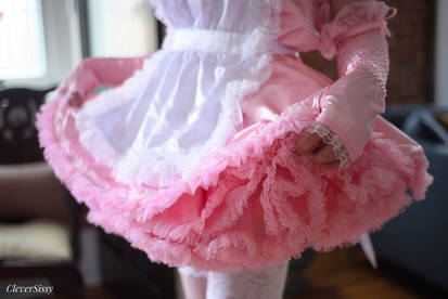 Miss Pansy Bouffant Sissy Dress