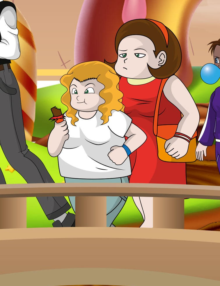 My Version of Augustus Gloop and Mrs. Gloop by Jackson-Oliver on DeviantArt