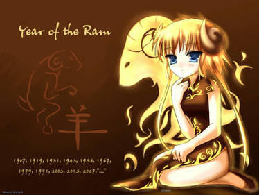 Year of the Ram Wallpaper