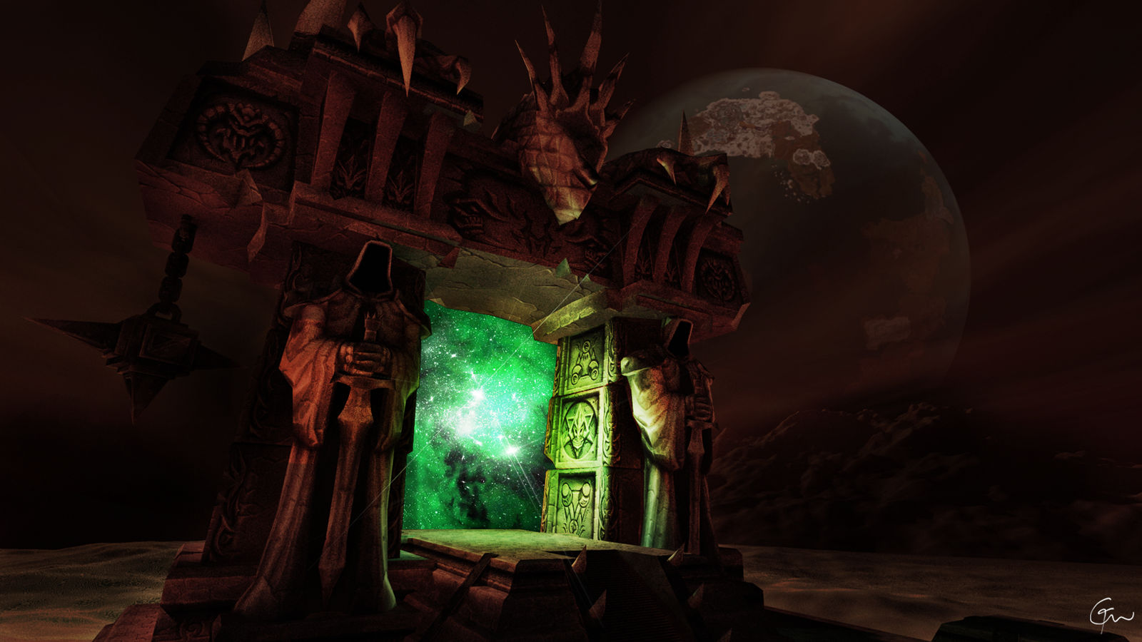 Through The Dark Portal By Evender28 On Deviantart Through The Dark Portal By Evender28 On Deviantart