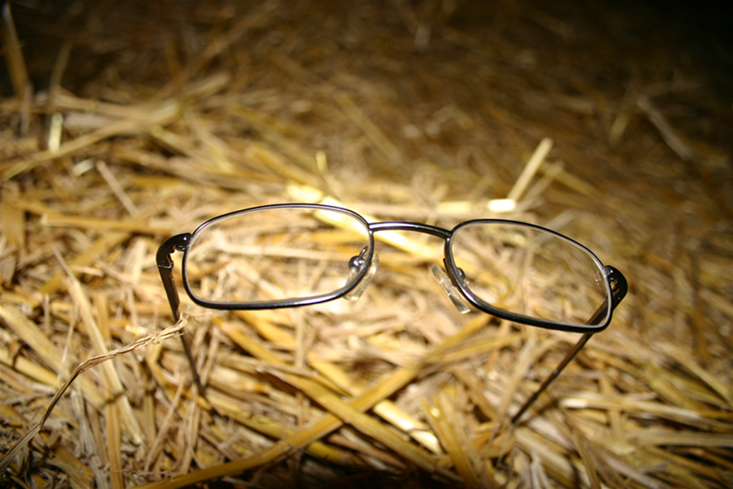 Glasses in the loft