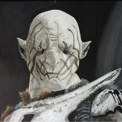 Azog's drawing from LordOfTheRing by AlexandreFiard on DeviantArt