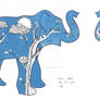 Day and Night Elephant design