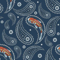 Paisley Koi pattern