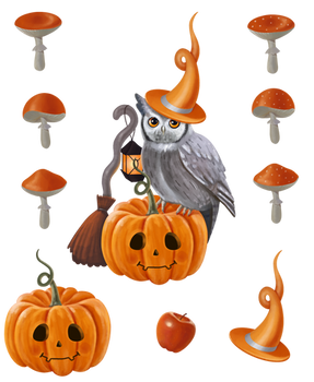 Halloween Owl