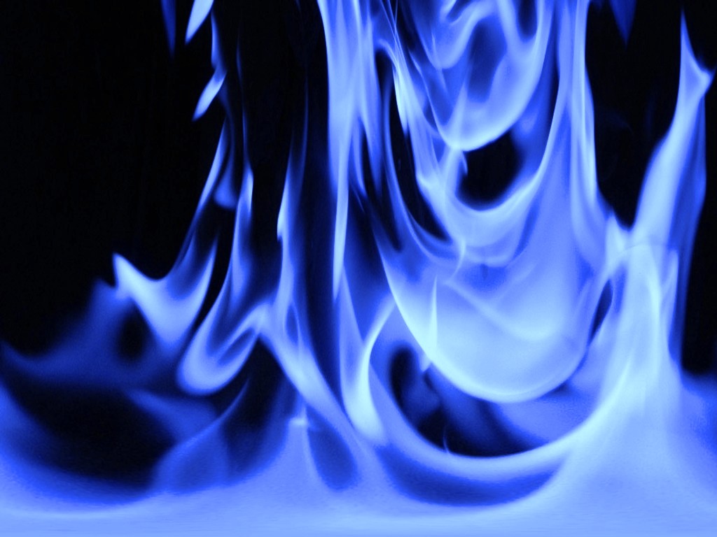 The Blue flame