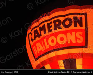 Bristol Balloon Fiesta 2012: Cameron Balloons 1
