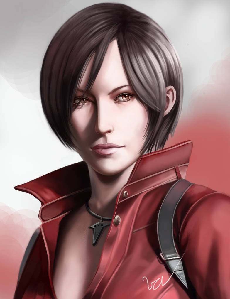 Ada Wong Portrait by Gengar1991 on DeviantArt