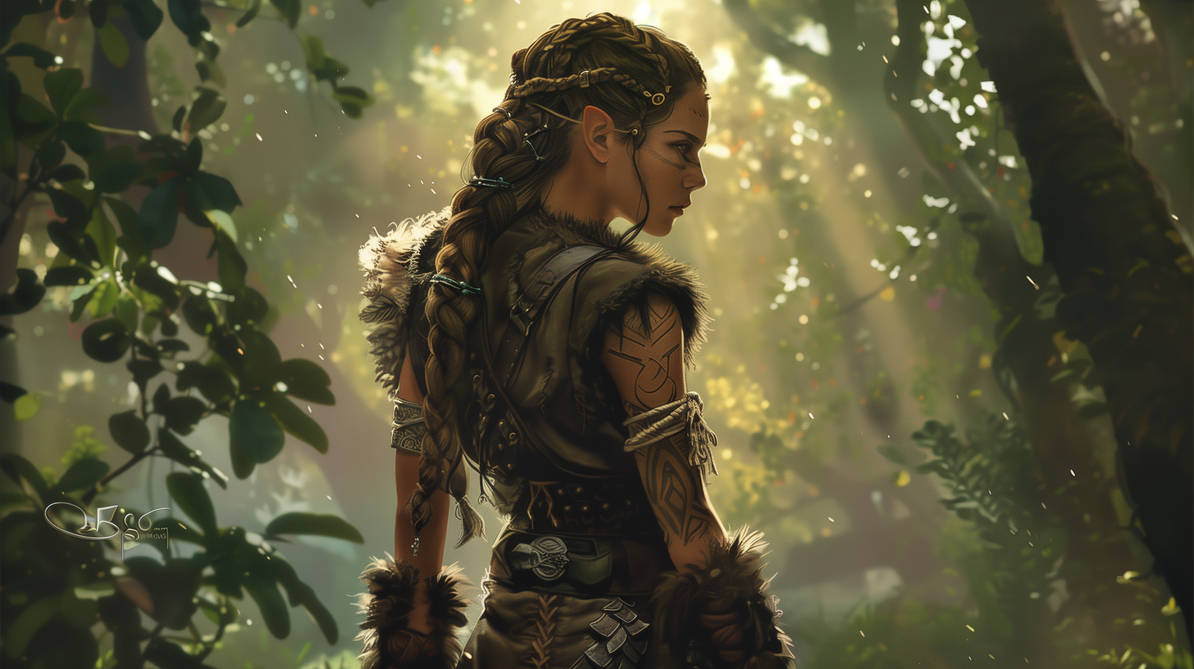 Ranger Elf Girl 002 by Dreki-Fylgja on DeviantArt