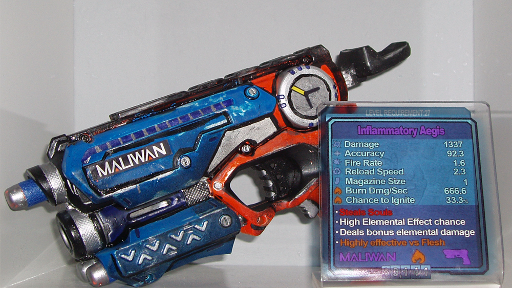 Borderlands Nerf Gun