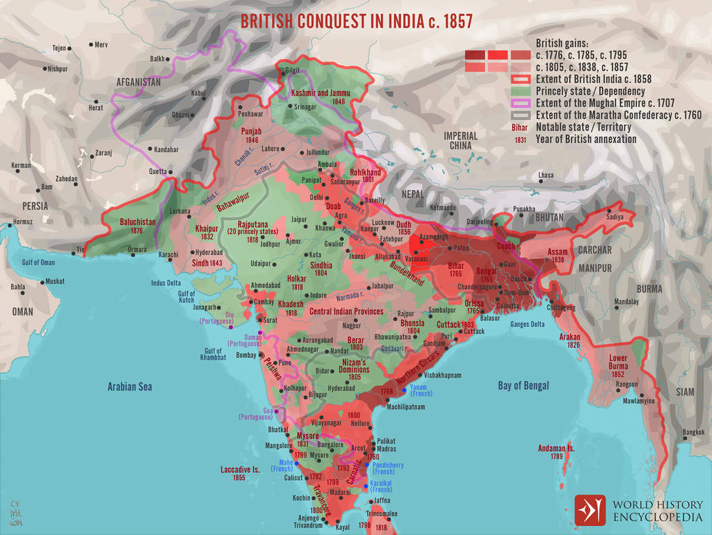 British Conquest in India 1857 by SergiuLuSardu on DeviantArt