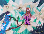 Thumbling meets the fairy princess by Lmayuku