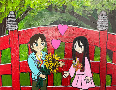 Mikasa loves Eren in Valentines day