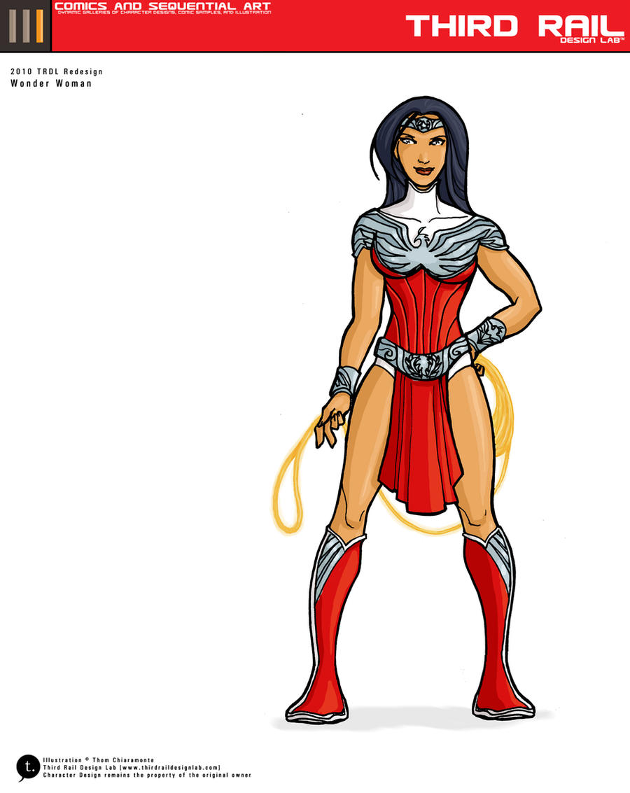 Trdl TRDL: Wonder Woman Redesign by TRDLcomics on DeviantArt