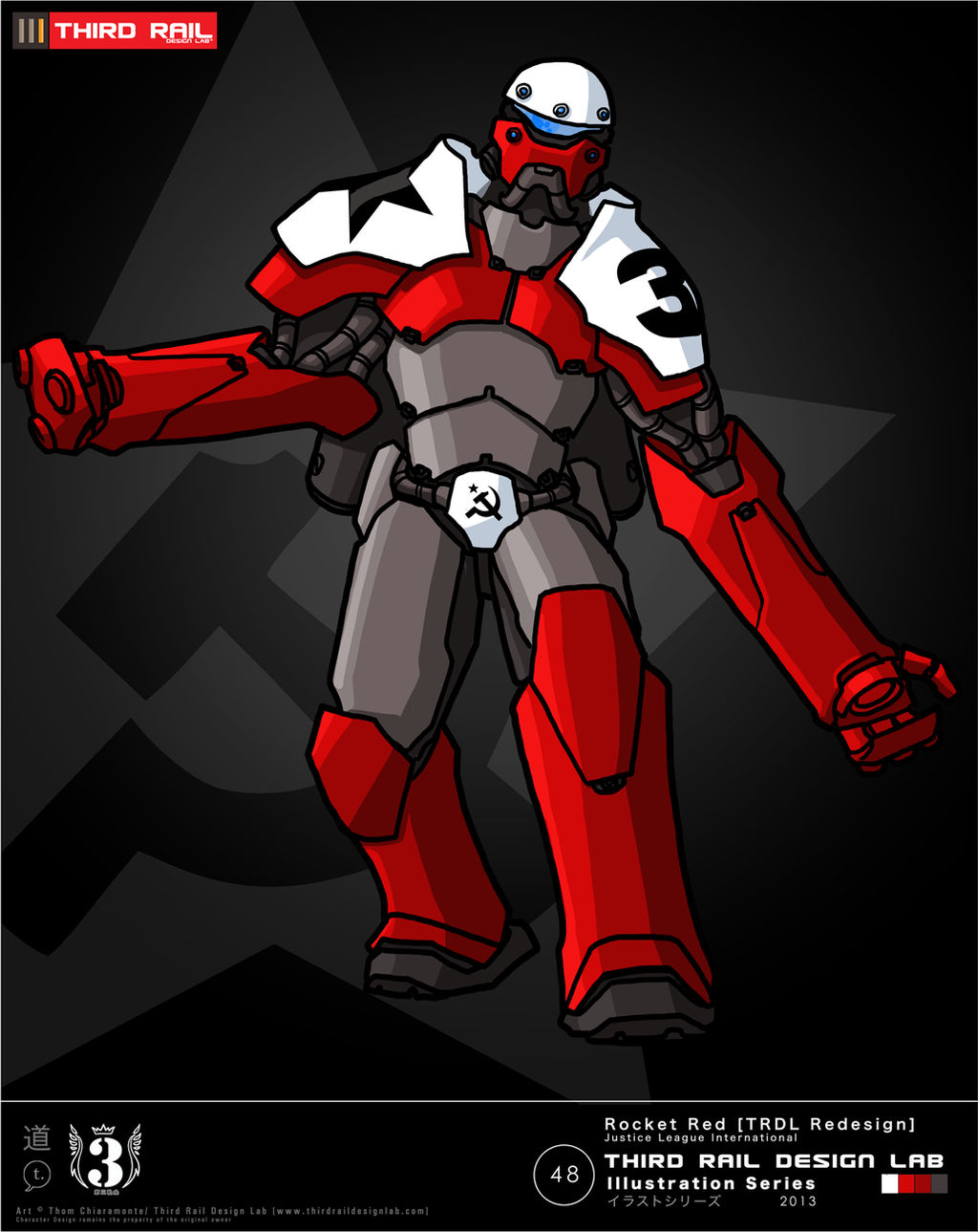 Trdli1348 Rocket Red Redesign by TRDLcomics on DeviantArt