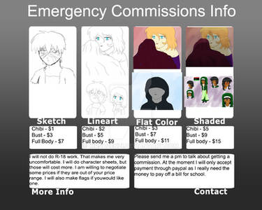 Emergency Commission Information