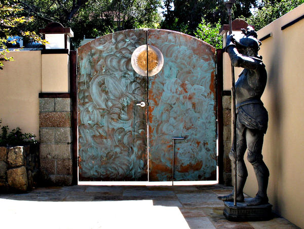 Copper Entrance Doors,interior