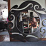 Large Art Nouveau Mirror