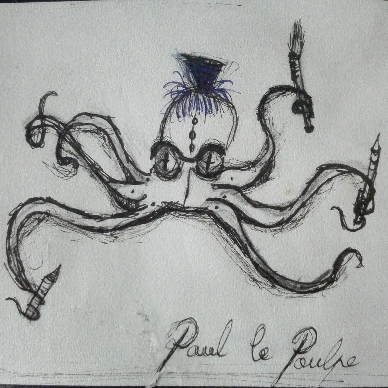 Paul Rees Octopus Paul the Octopus-Illustration 1 by AbsolemSousAcide on DeviantArt