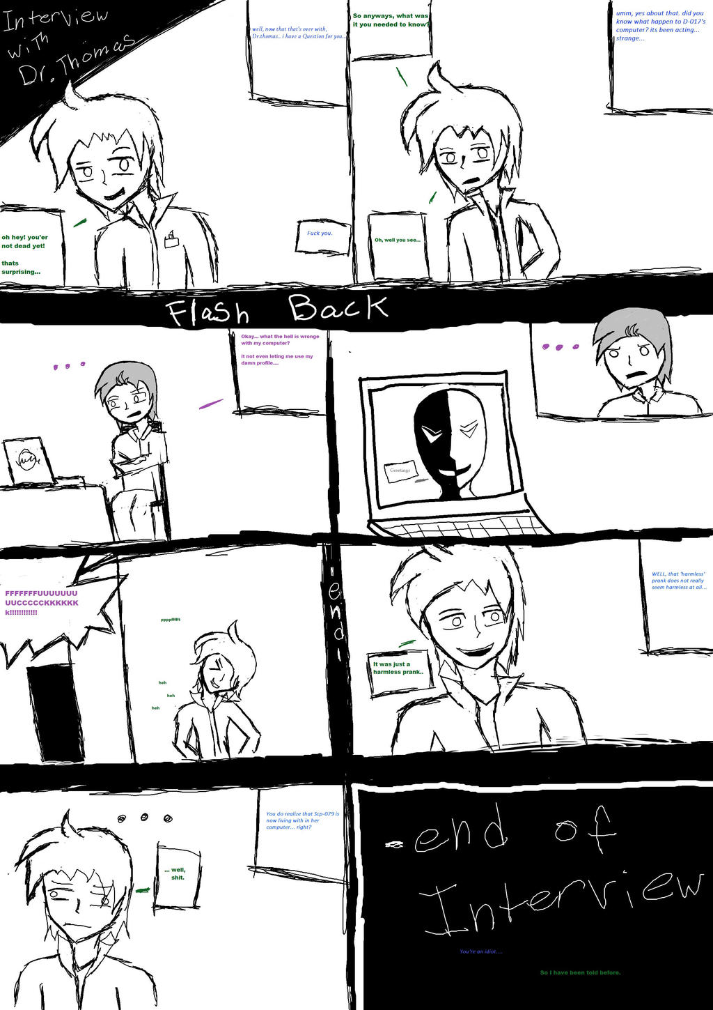 Scp Interview SCP- Interview with Dr. Thomas #2 by Konan720 on DeviantArt