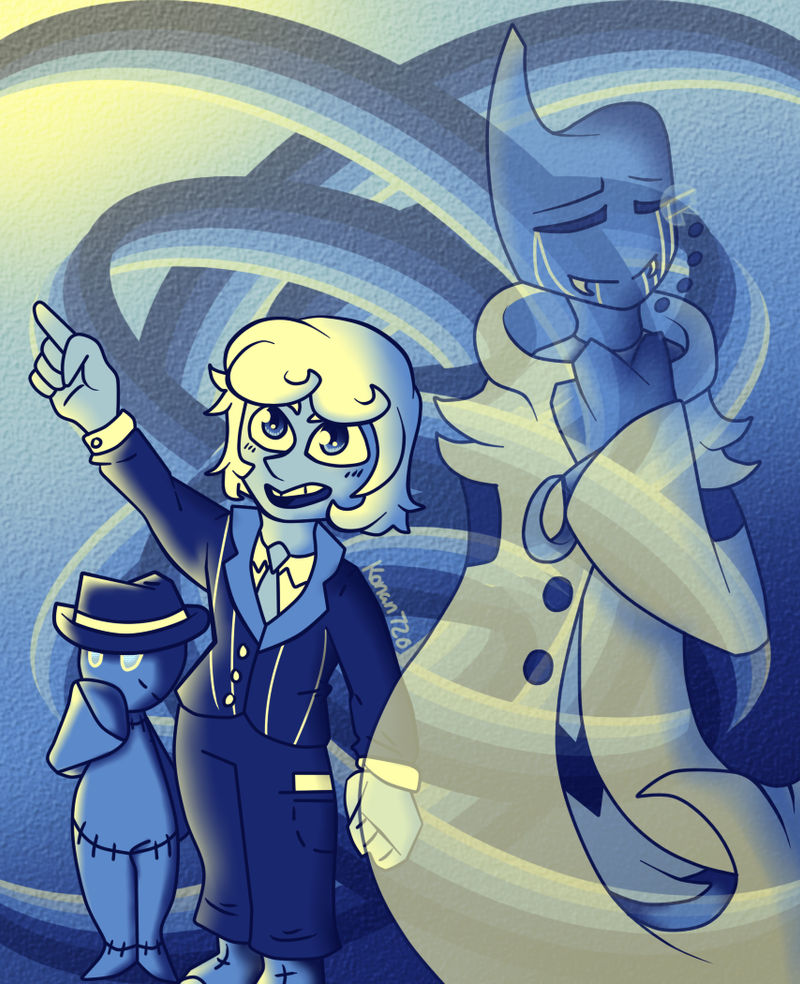 Blue Mess by Konan720 on DeviantArt