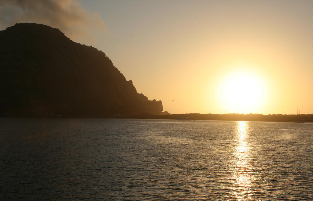 Sunset at Morro Rock