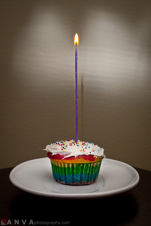 Rainbow Cupcakes