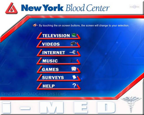 New York Blood Center screen