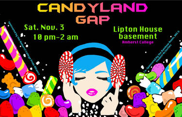 Candyland Party Poster