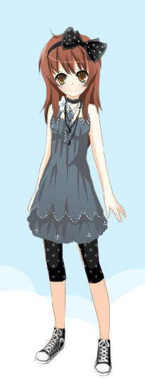 Me as an anime (Fancy Occasion)