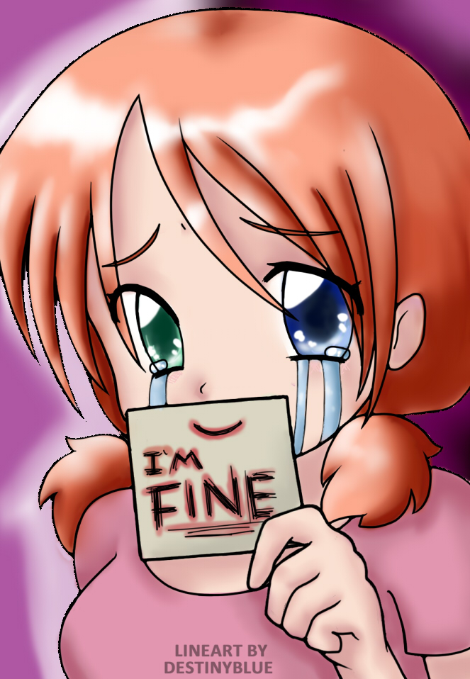 [DestinyBlue] I'm Fine - Coloured (digital)