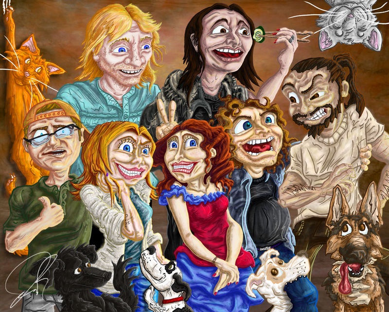 Family Deviantart Family Portrait by DuHouse on DeviantArt