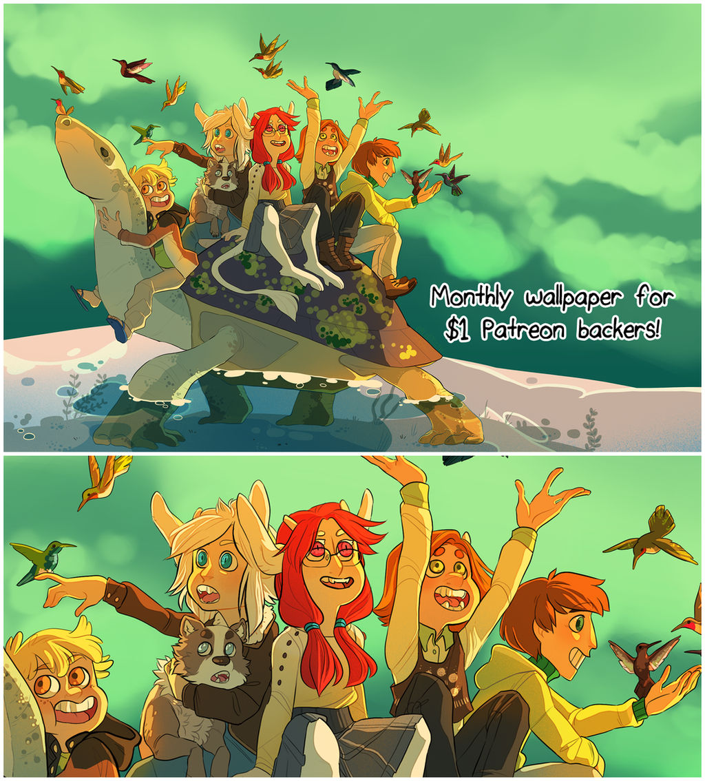 February Wallpaper by DruidTeeth