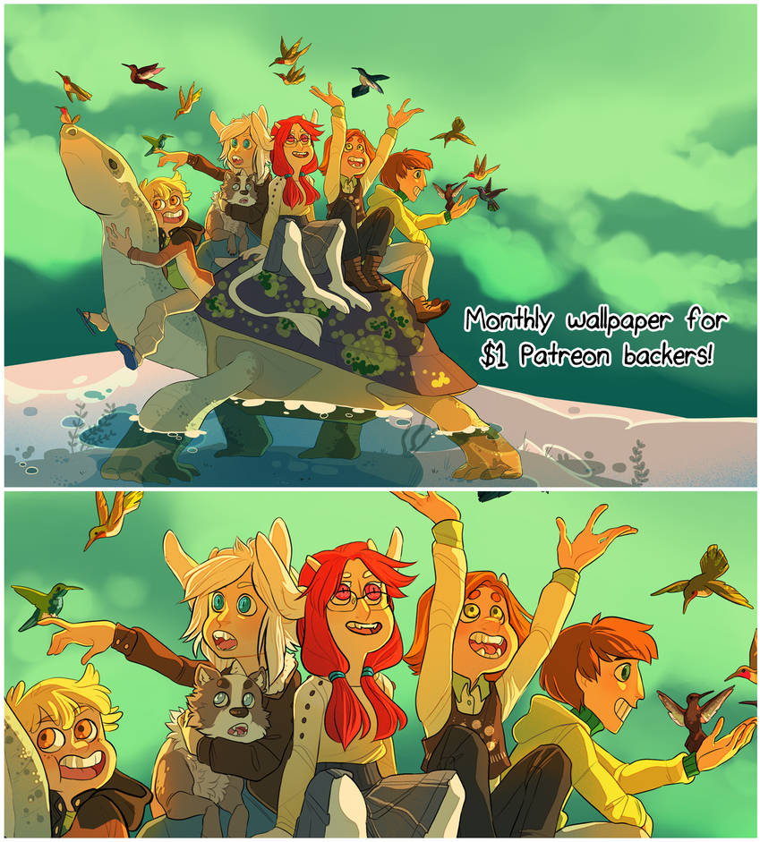 February Wallpaper by DruidTeeth