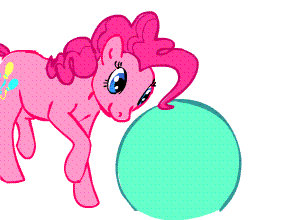 MLP- Pinkie has a ball