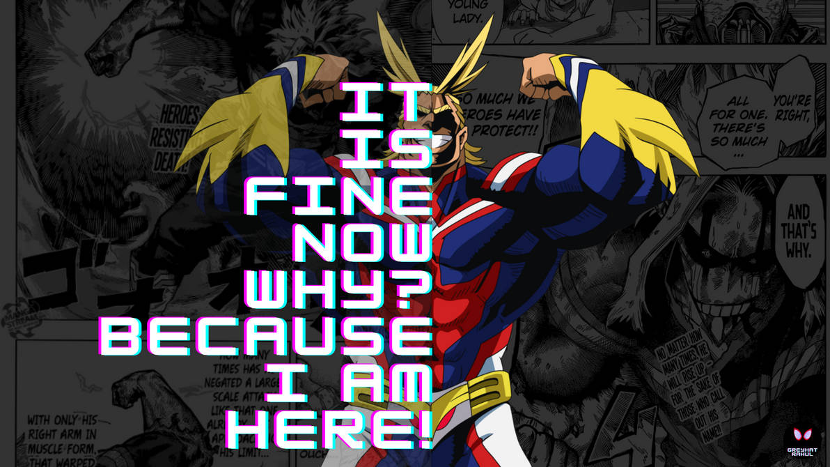 My Hero Academia All Might 4k Pc Wallpaper Quote By Greyhatrahul On my-hero-academia-all-might-4k-pc-wallpaper-quote-by-greyhatrahul-on