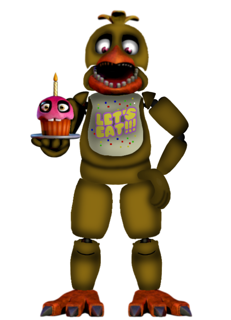 Fixed Withered Chica by GaragaYT on DeviantArt