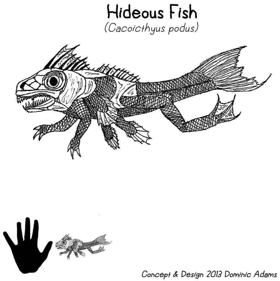 Creature Concept - Hideous Fish by Creature-Studios on DeviantArt