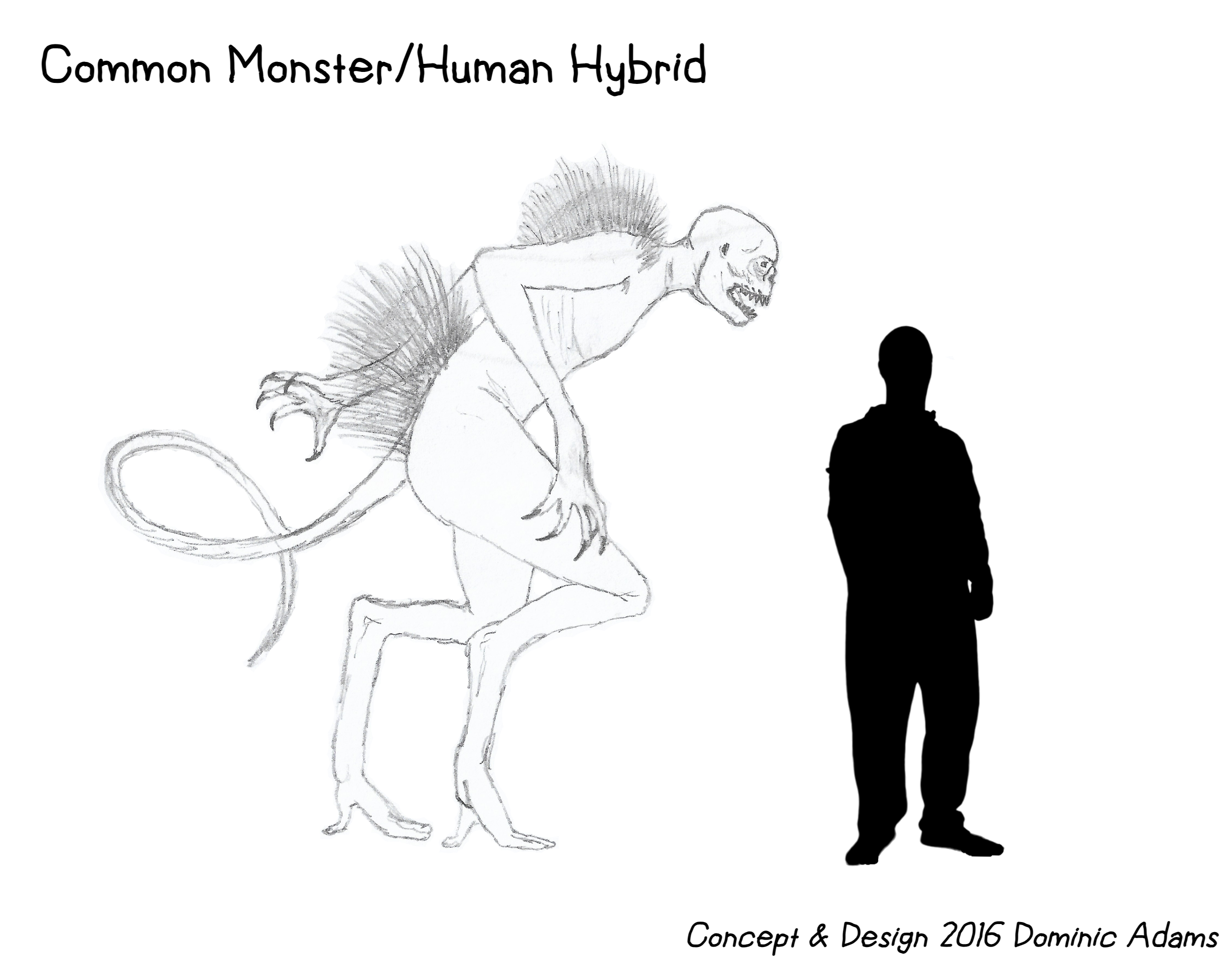 Creature Concept - Common monster/Human Hybrid by Creature-Studios on ...