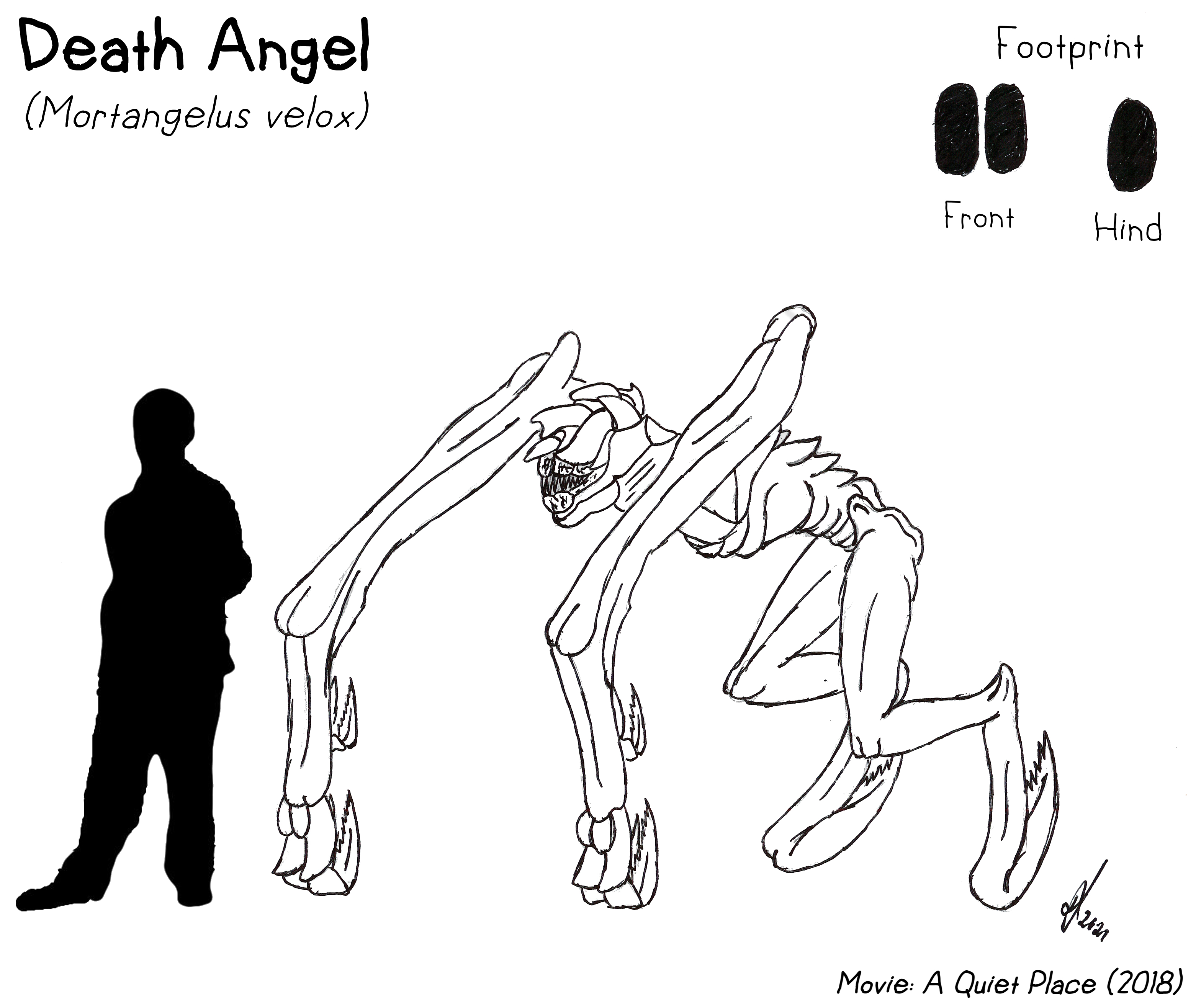 Movie Monsters - Death Angel by Creature-Studios on DeviantArt
