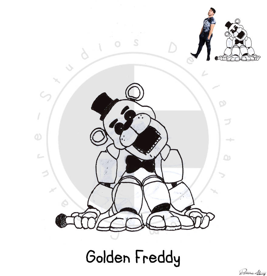 Golden Freddy By Creature Studios On DeviantArt