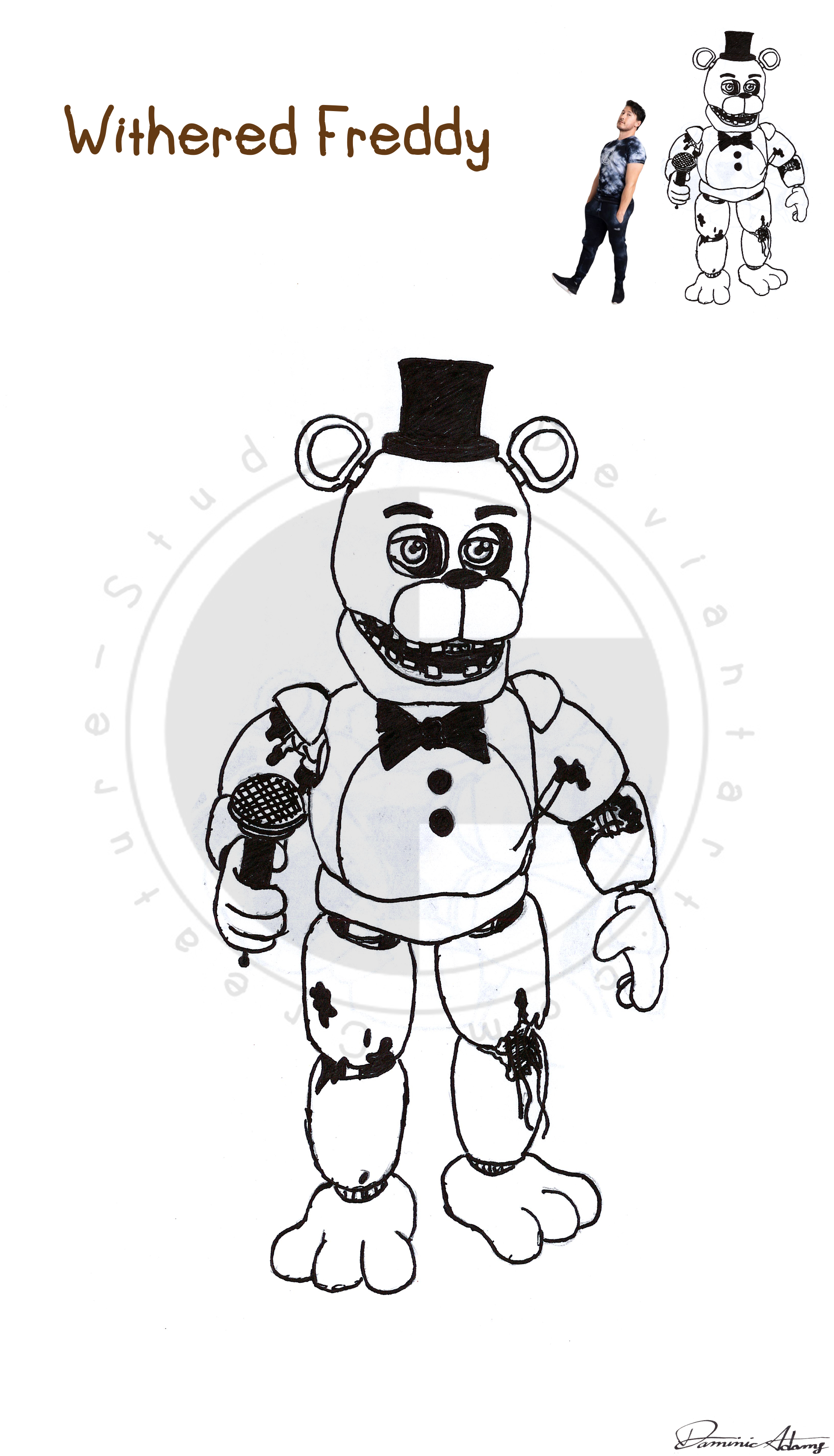 Withered Freddy by Creature-Studios on DeviantArt