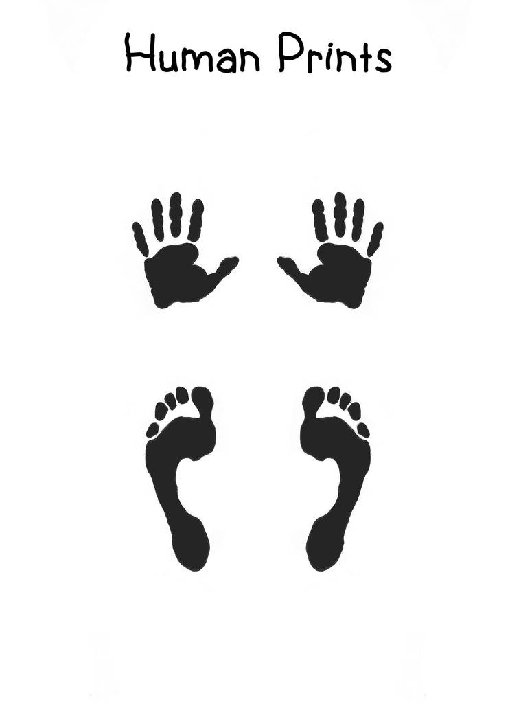 Tracks - Human Prints by Creature-Studios on DeviantArt