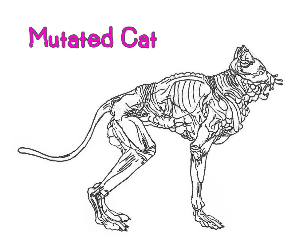 Movie Monsters - Mutated Cat by Creature-Studios on DeviantArt