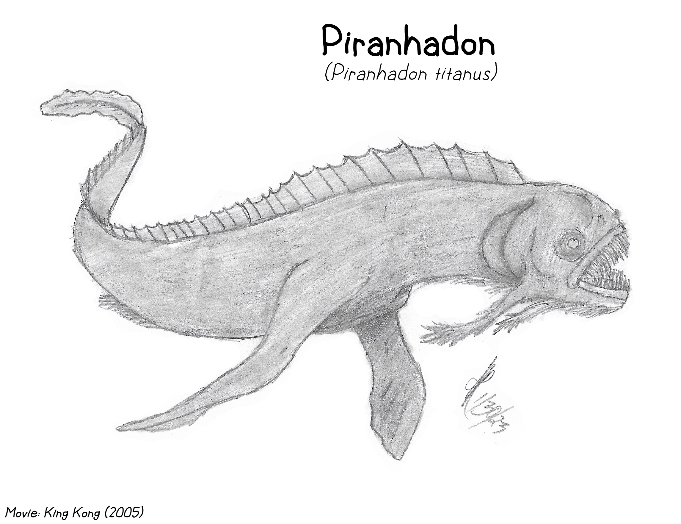 Skull Island - Piranhadon by Creature-Studios on DeviantArt