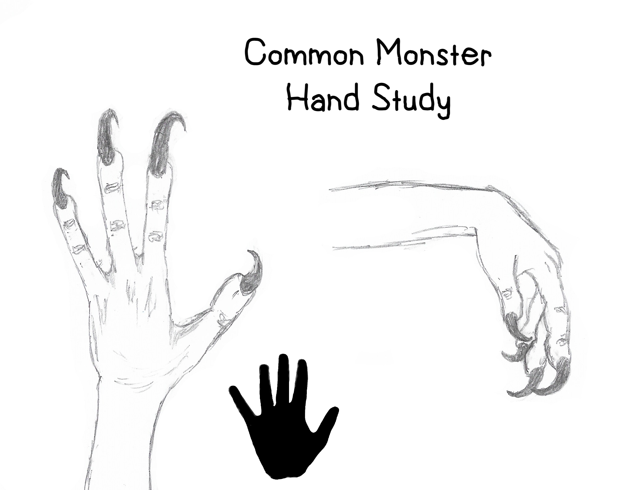 Common Monster Hand Study by Creature-Studios on DeviantArt