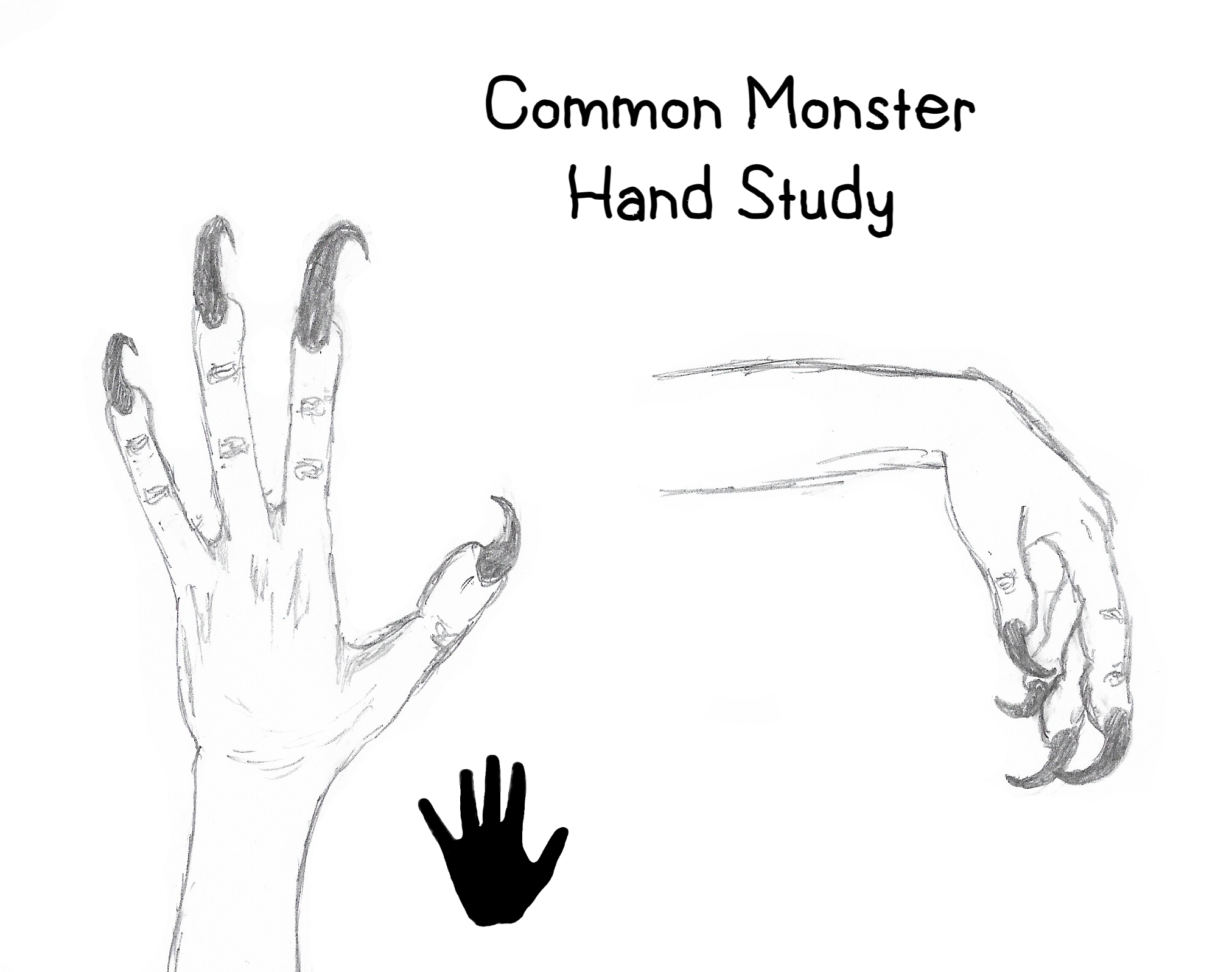 Creature Hand Examples Common Monster Hand Study by Creature-Studios on DeviantArt