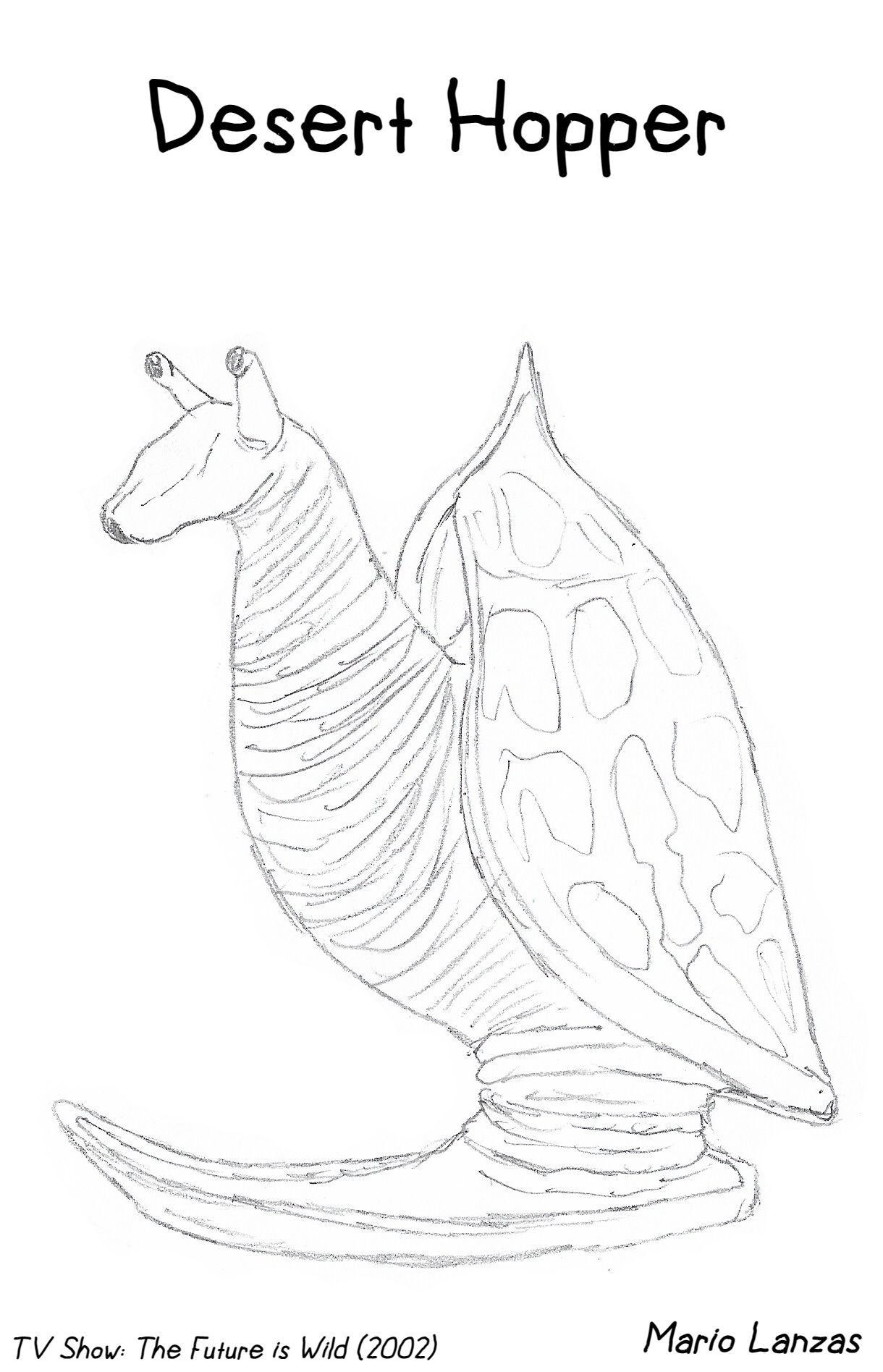Monster Hopper TV Show Monsters - Desert Hopper by Creature-Studios on DeviantArt